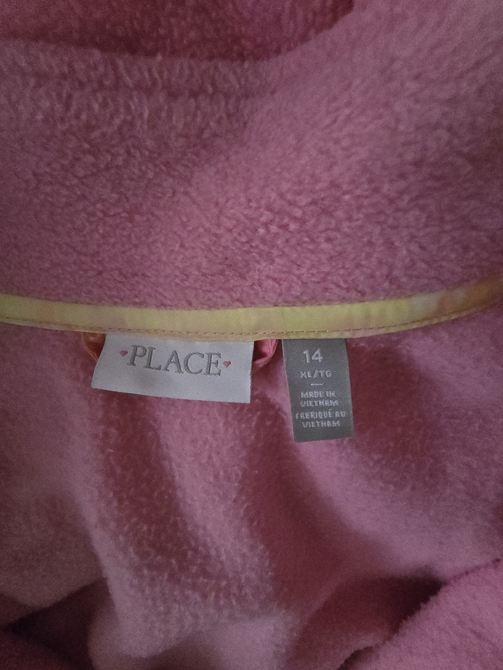 The Children's Place Pink Fleece Jacket